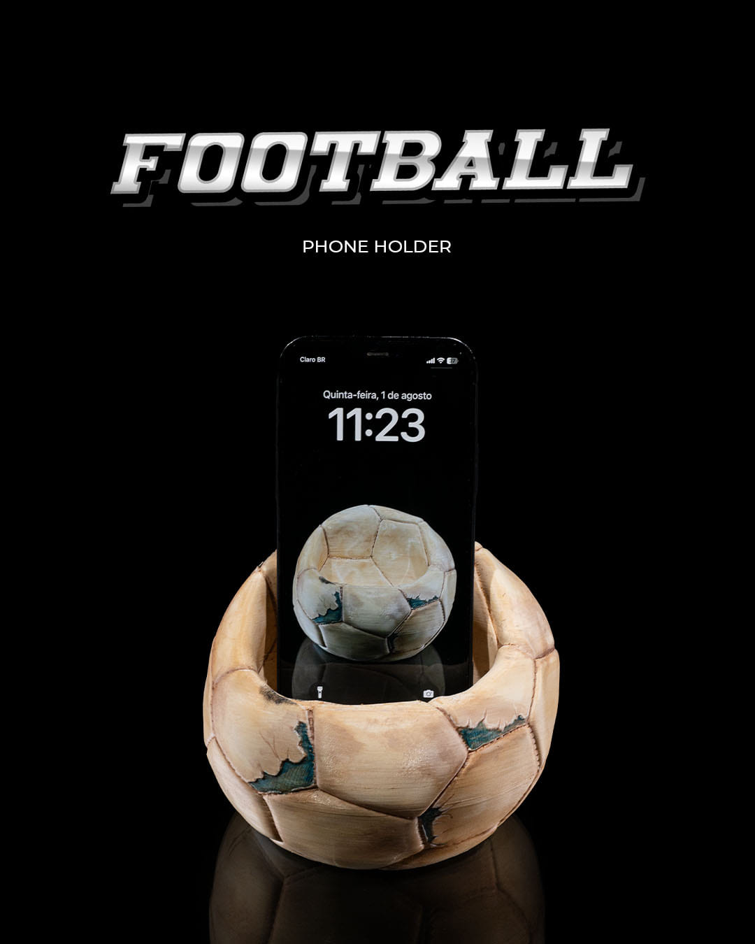 Football Phone Holder